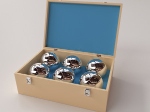 petanque ball 3D Model