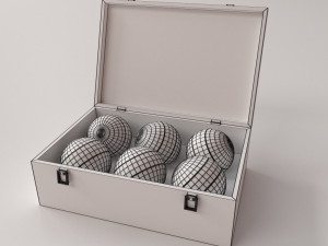 petanque ball 3D Model
