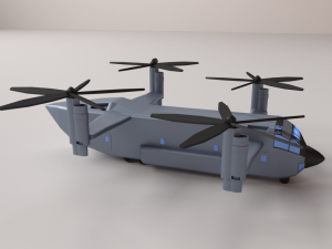 quad copter 3Dモデル