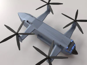 quad copter 3D Model