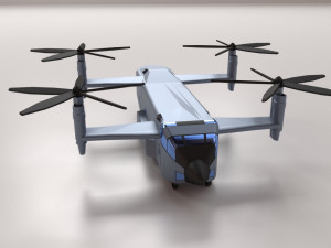 quad copter 3Dモデル