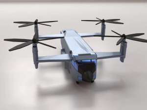 quad copter 3D Model