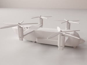 quad copter 3Dモデル