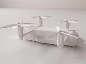 quad copter 3D Model