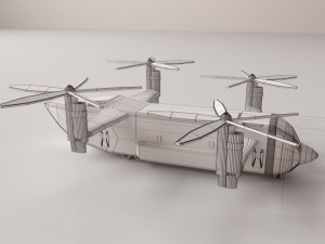 quad copter 3Dモデル
