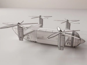 quad copter 3D Model