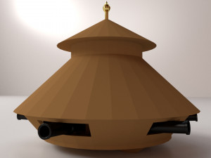 da vinci tank 3D Modell
