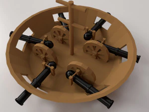 da vinci tank 3D Model
