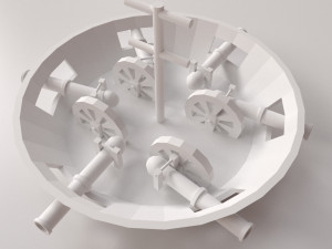da vinci tank 3D Modell