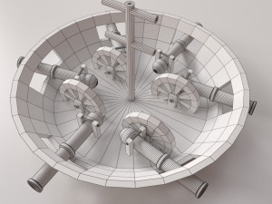 da vinci tank 3D Modell