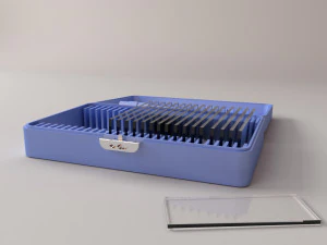 microscope slide box 3D Model