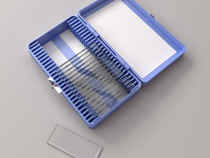 microscope slide box Model 3D