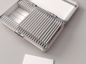 microscope slide box Model 3D