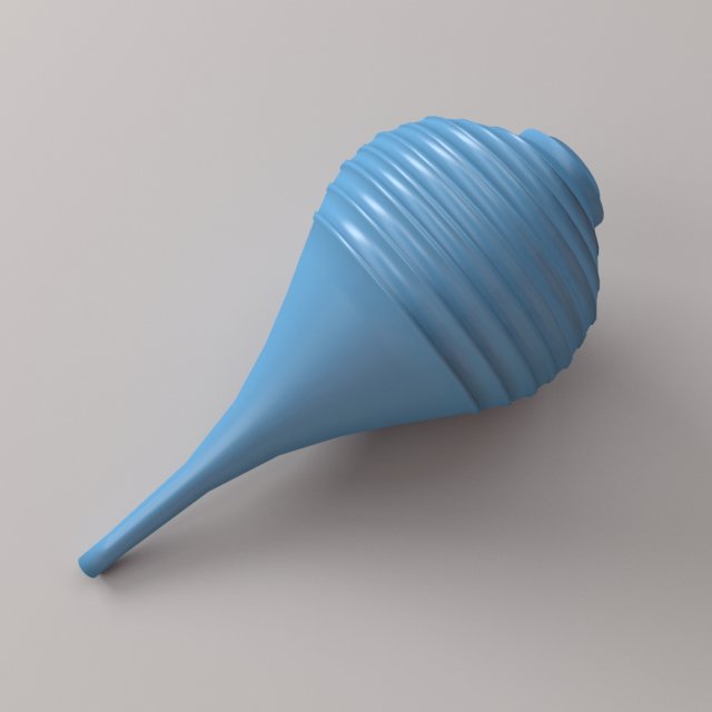 baby nasal aspirator 3D 모델 .c4d .max .obj .3ds .fbx .stl .blend 