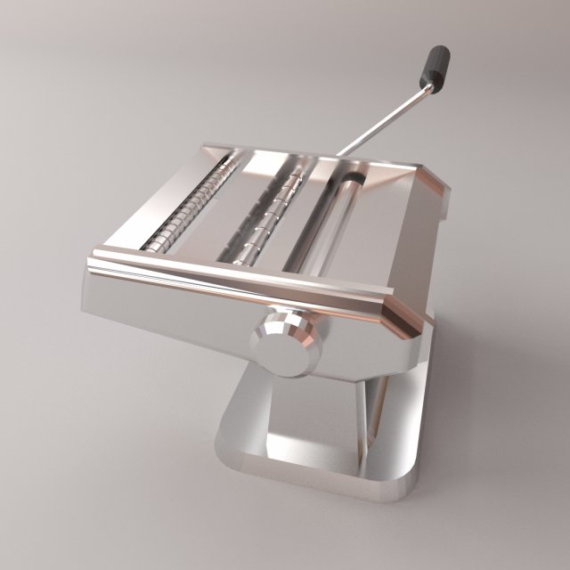 noodle machine Model 3D .c4d .max .obj .3ds .fbx .stl .blend 