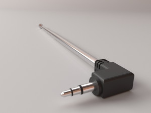 telescopic antenna Modelo 3D