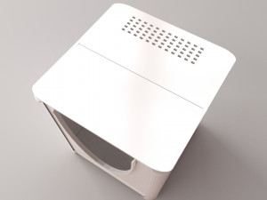 cats litter box Modèle 3D