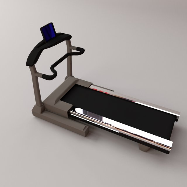 treadmill Modelo 3D .c4d .max .obj .3ds .fbx .stl .blend 
