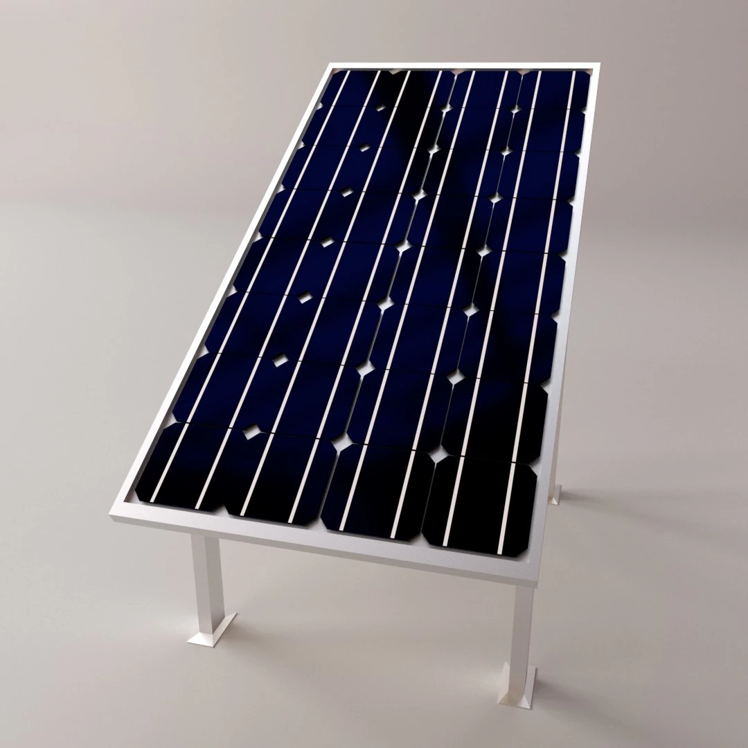 solar panel 3D Model .c4d .max .obj .3ds .fbx .stl .blend 