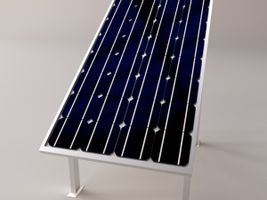 solar panel 3Dモデル