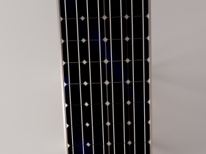 solar panel 3D Model