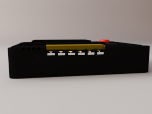 solar charge controller Model 3D