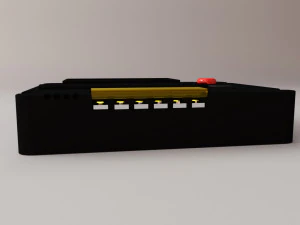 contr&ocirc;leur de charge solaire Modèle 3D