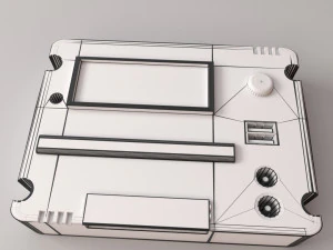 contr&ocirc;leur de charge solaire Modèle 3D