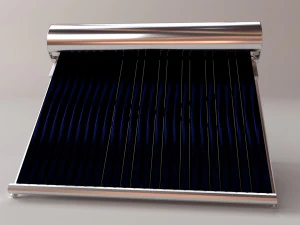 water heating solar panel 3D Model