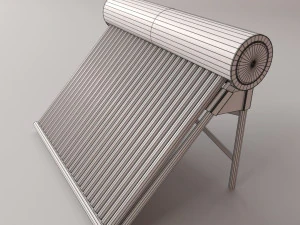 water heating solar panel 3D Model
