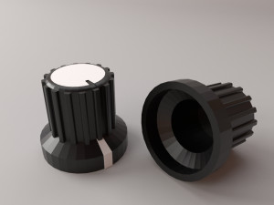 rotary knob 3D Model