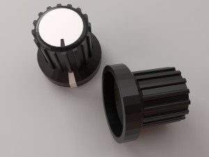 rotary knob Model 3D