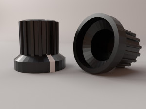 rotary knob Model 3D