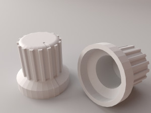 rotary knob Model 3D
