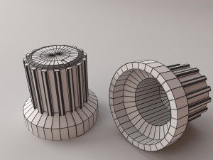 rotary knob Model 3D