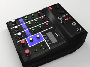 audio mixer 3D Model