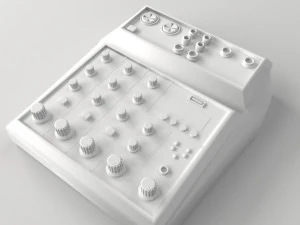 audio mixer 3D Model