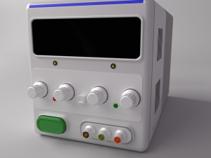 variable power supply 3D Model