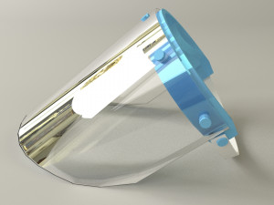 face shield 3D Model