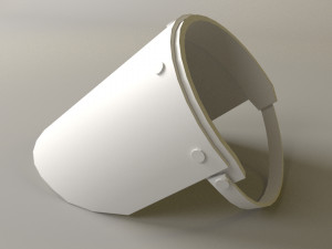 face shield 3D Model