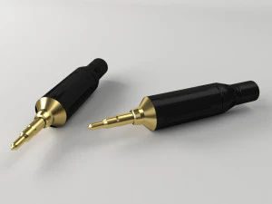 male stereo jack 3D Model