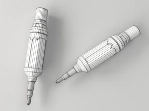 male stereo jack 3D Model