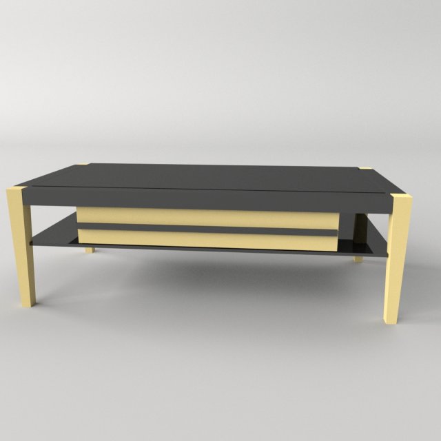 coffee table Model 3D .c4d .max .obj .3ds .fbx .stl .blend 