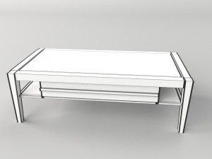 coffee table Model 3D