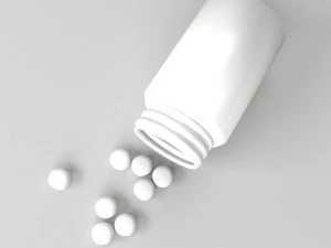 spilled pill bottle 3D Model
