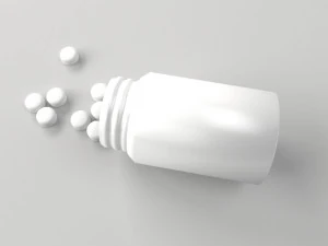 spilled pill bottle 3D Model