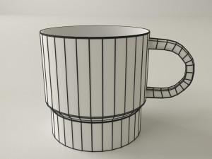 cup v2 Modelo 3D
