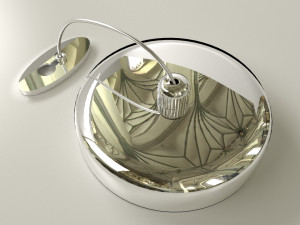 retractable clothesline 3D Model