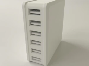 usb desktop charger 3D Model