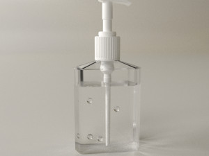 Hand Sanitizer 3d Model Free Download